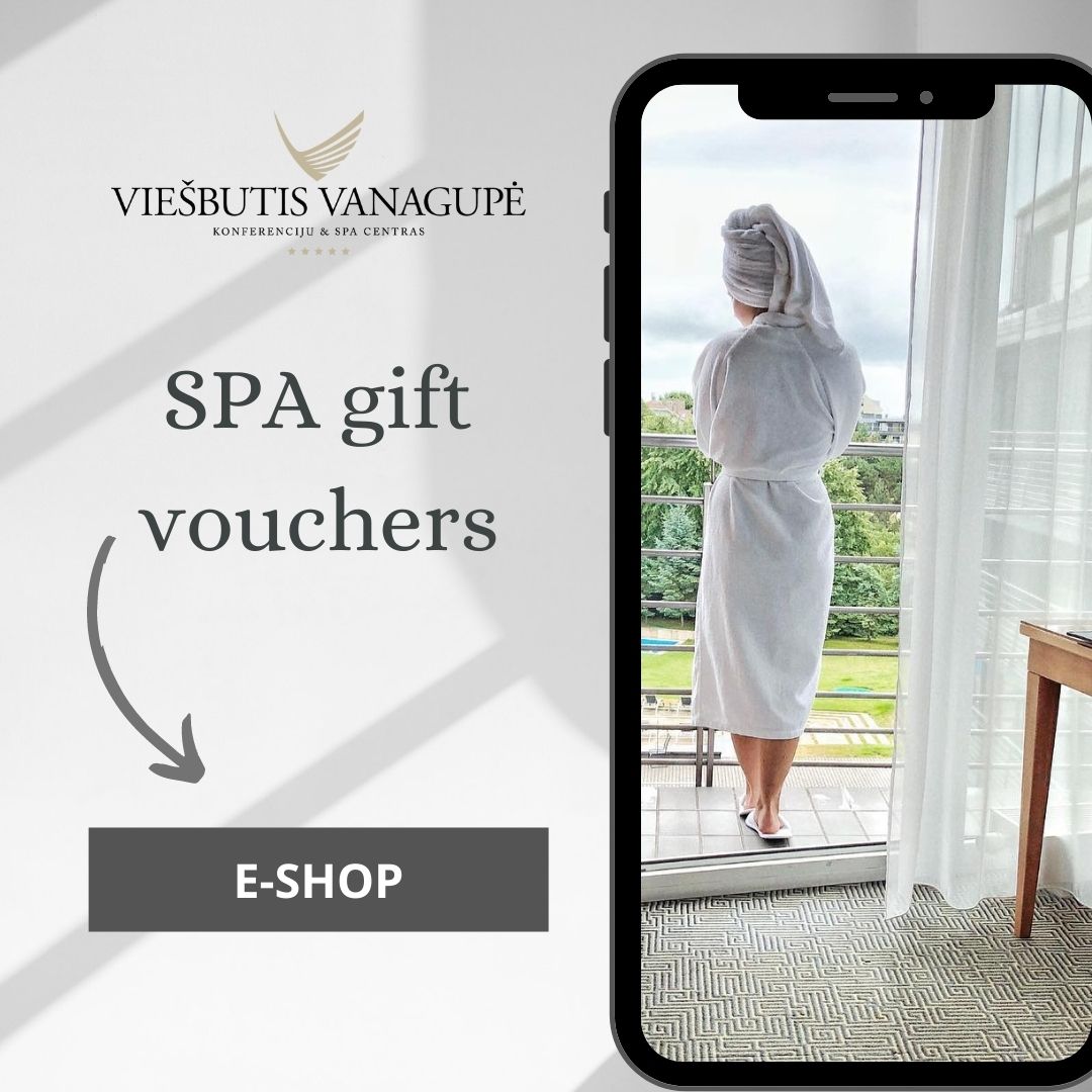 Hotel gift vouchers for SPA